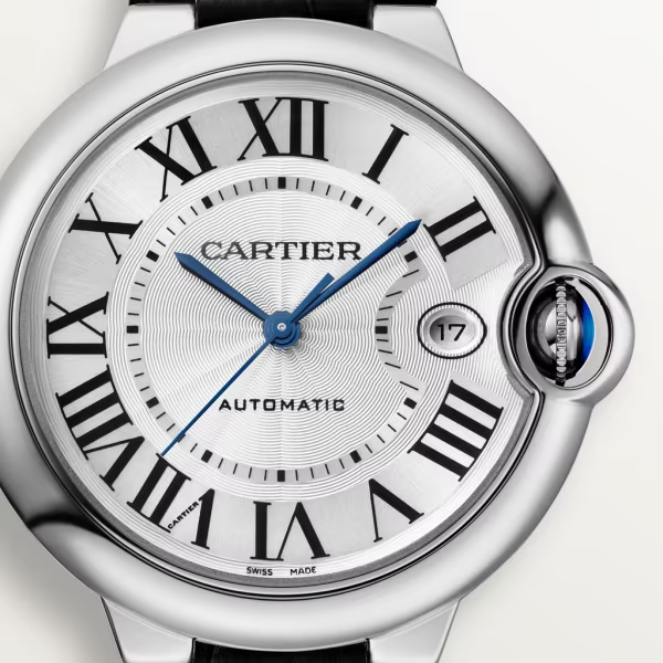 CARTIER BALLON BLEU Alligator Strap 42mm