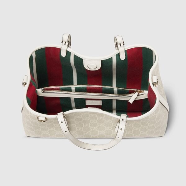 GG Emblem Small Tote Bag