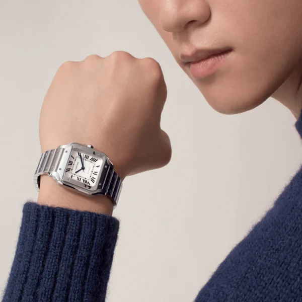 CARTIER SANTOS Classic Silver 35mm