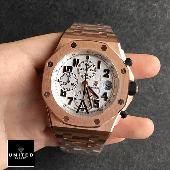 Audemars Piguet Royal Oak Offshore 26170OR.OO.1000OR.01 "The Brick" Authentic Clone 1:1 audemarspiguet royaloakoffshore 26170OR.OO .1000OR.01 replica front