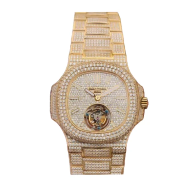 Patek Philippe Nautilus Tourbillon Yellow Gold 5711 Authentic Copy 1:1